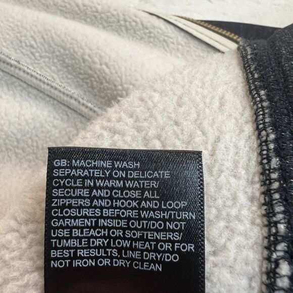 The North Face Mattea Parka Jacket Hoodie Full Zip Dark Gray Gold Women’s M - Picture 12 of 13